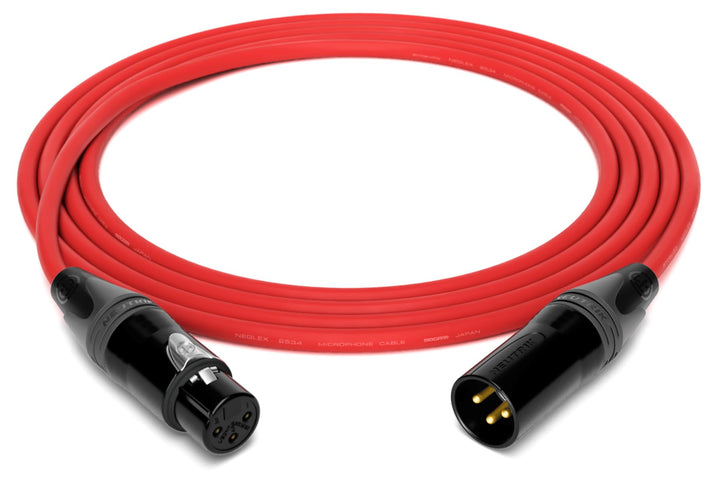 enoaudio Mogami 2534 Quad Professionel Studio Kabel Symmetrische Mikrofon | Neutrik Gold XLR female