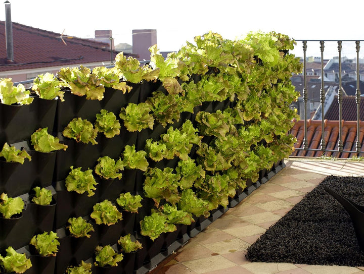 Minigarden Vertical 1 Set für 9 Pflanzen, erweiterbarer vertikaler Garten im Baukastensystem, freist