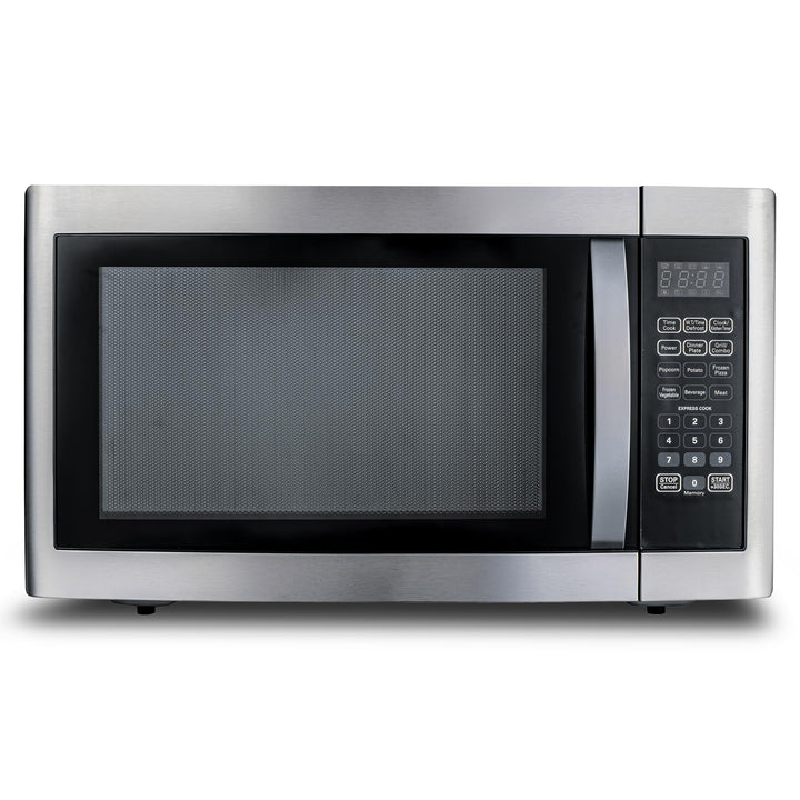 Smad Mikrowelle mit Grill, 42L, 1100W, Mikrowelle Kombi, 11 Leistungsstufen, 6 Auto-Menüs, Speicherf