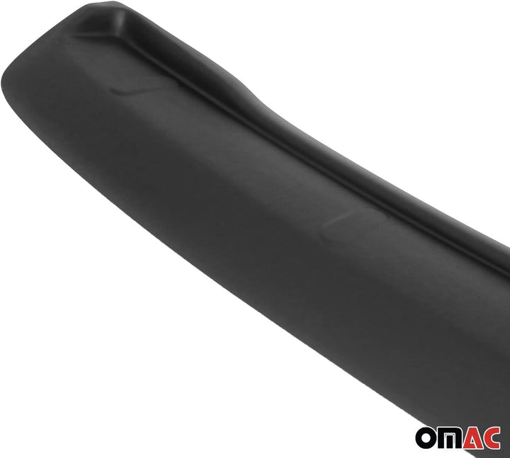 OMAC Ladekantenschutz Stossstangenschutz kompatibel mit VW Caddy 2015-2020 ABS Schwarz 1tlg, ABS