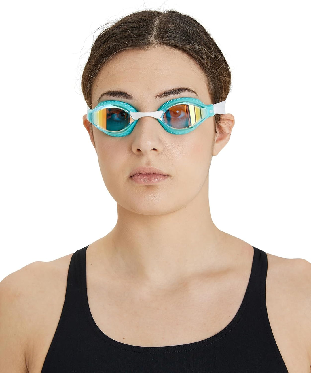 ARENA Herren Air-speed Mirror Brillen (1er Pack) Einheitsgrösse Yellow Copper-Turquoise-Multi, Einhe
