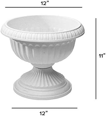 Novelty Griechischer Urnen-Übertopf, Stein, 30,5 cm 12-Inch Stone, 12-Inch Stone