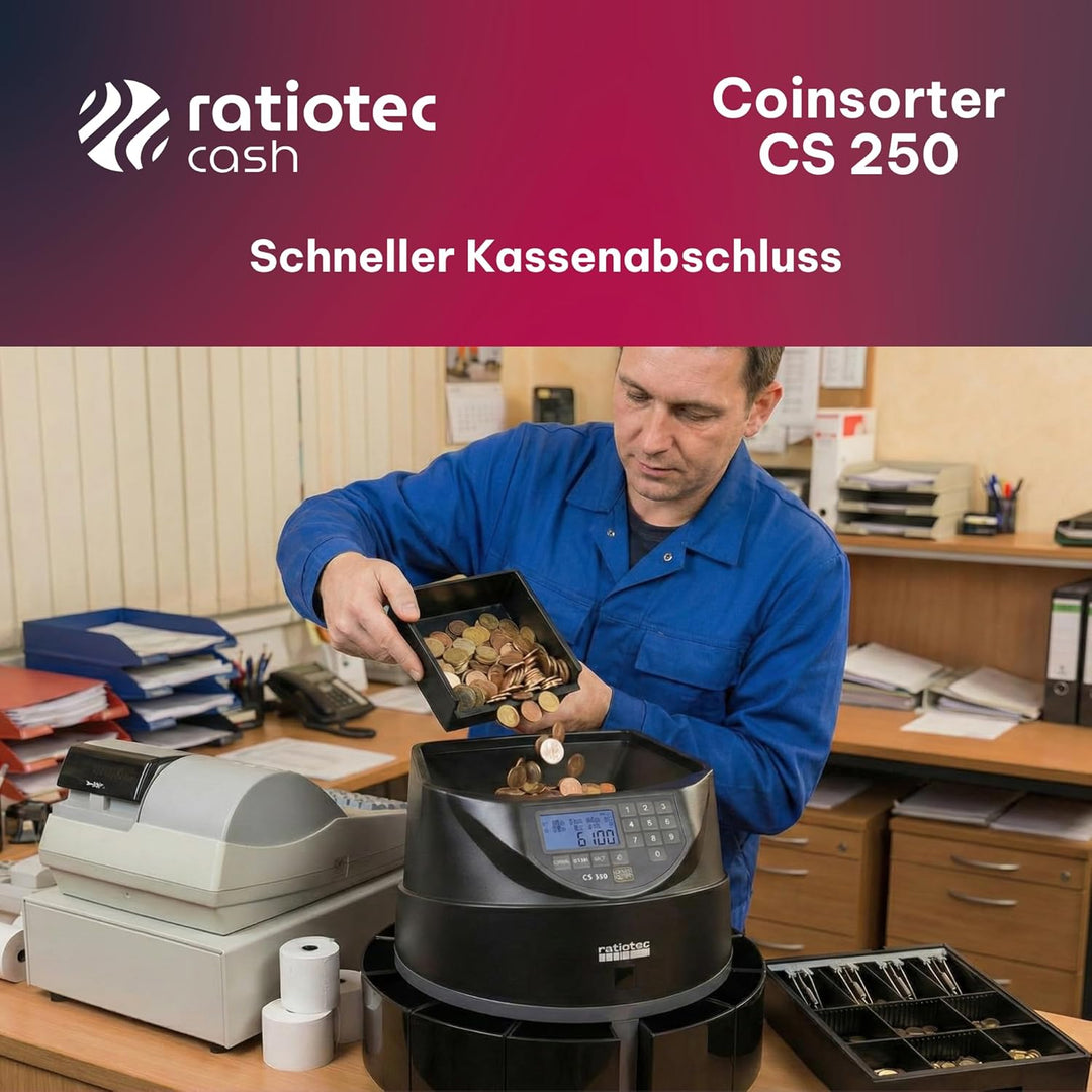 ratiotec 00946344 Coinsorter CS 250