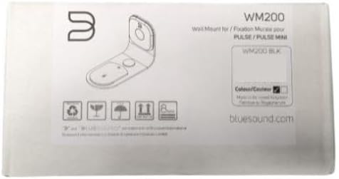 Bluesound WM200 universelle Wandhalterung für Pulse & Mini - Schwarz Black, Black