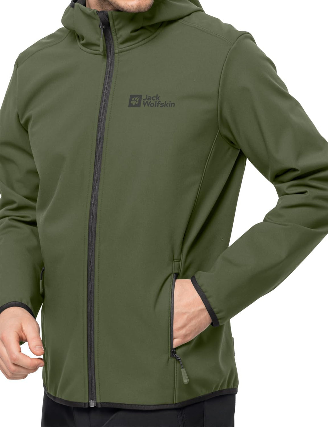 Jack Wolfskin Herren Bornberg Hoody M Softshelljacke 3XL phantom, 3XL phantom