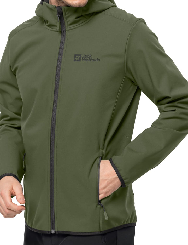 Jack Wolfskin Herren Bornberg Hoody M Softshelljacke 3XL phantom, 3XL phantom