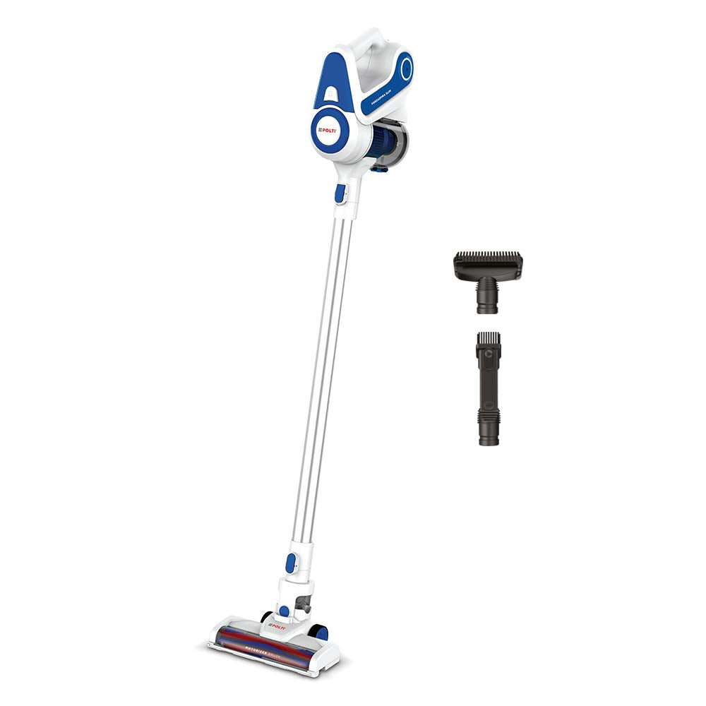 Polti PBEU0116 Forzaspira Slim SR90B Akkustaubsauger, Weiss/Blau