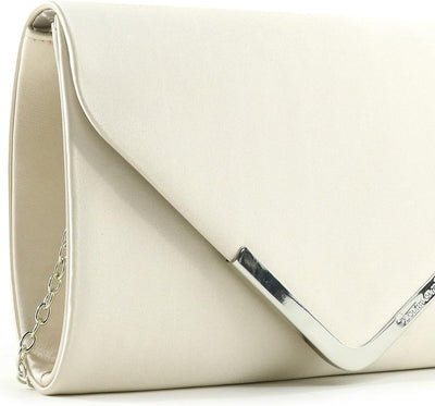 Tamaris Clutch TAS Amalia 30454 Damen Handtaschen Uni Einheitsgrösse Beige 400, Einheitsgrösse Beige