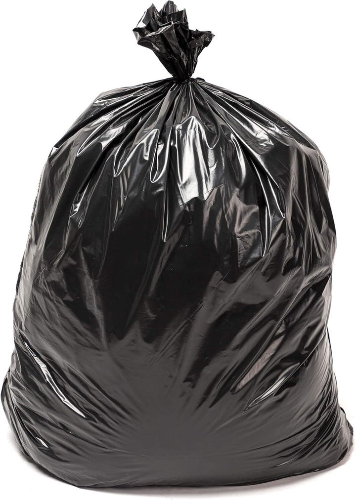 Relevo 30 Stück á 240 Liter Schwerlast-Müllsäcke LDPE 55 μm Stärke - Belastbarkeit 110 Kilogramm, In