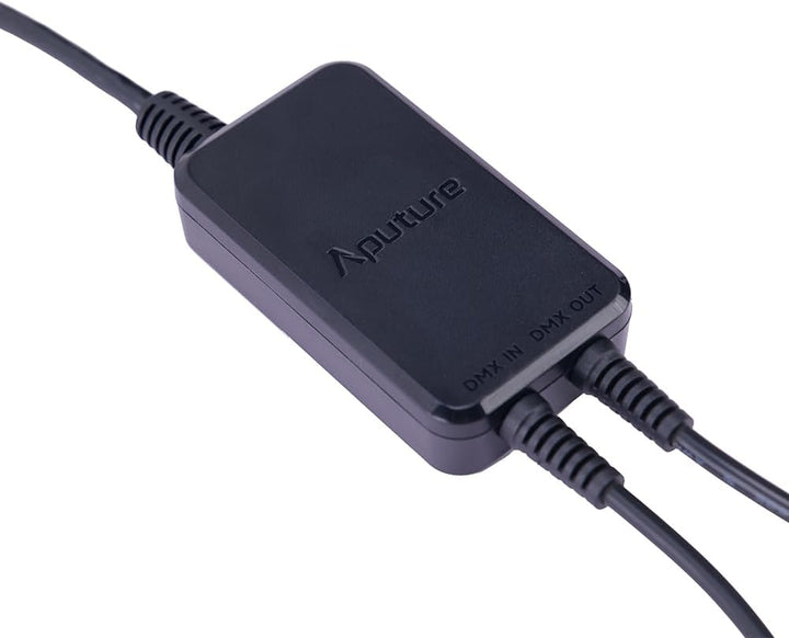 Aputure USB Typ-C Extension DMX Adapter mit Standard 5-Pin Input/Output Schnittstelle und USB-C Lade