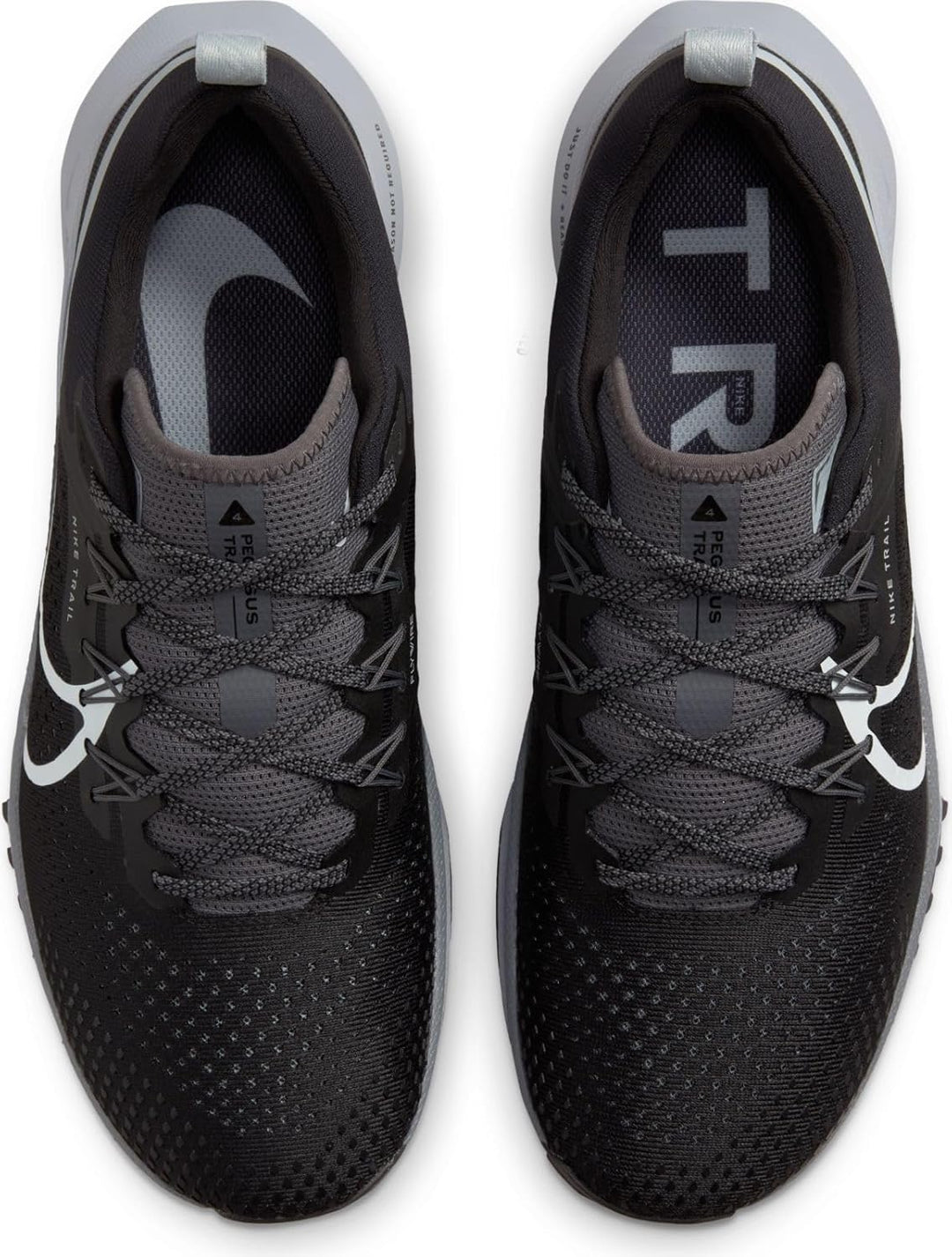 Nike Herren React Pegasus Trail 4 Sneaker 40 EU Black Aura Dark Grey Wolf Grey, 40 EU Black Aura Dar