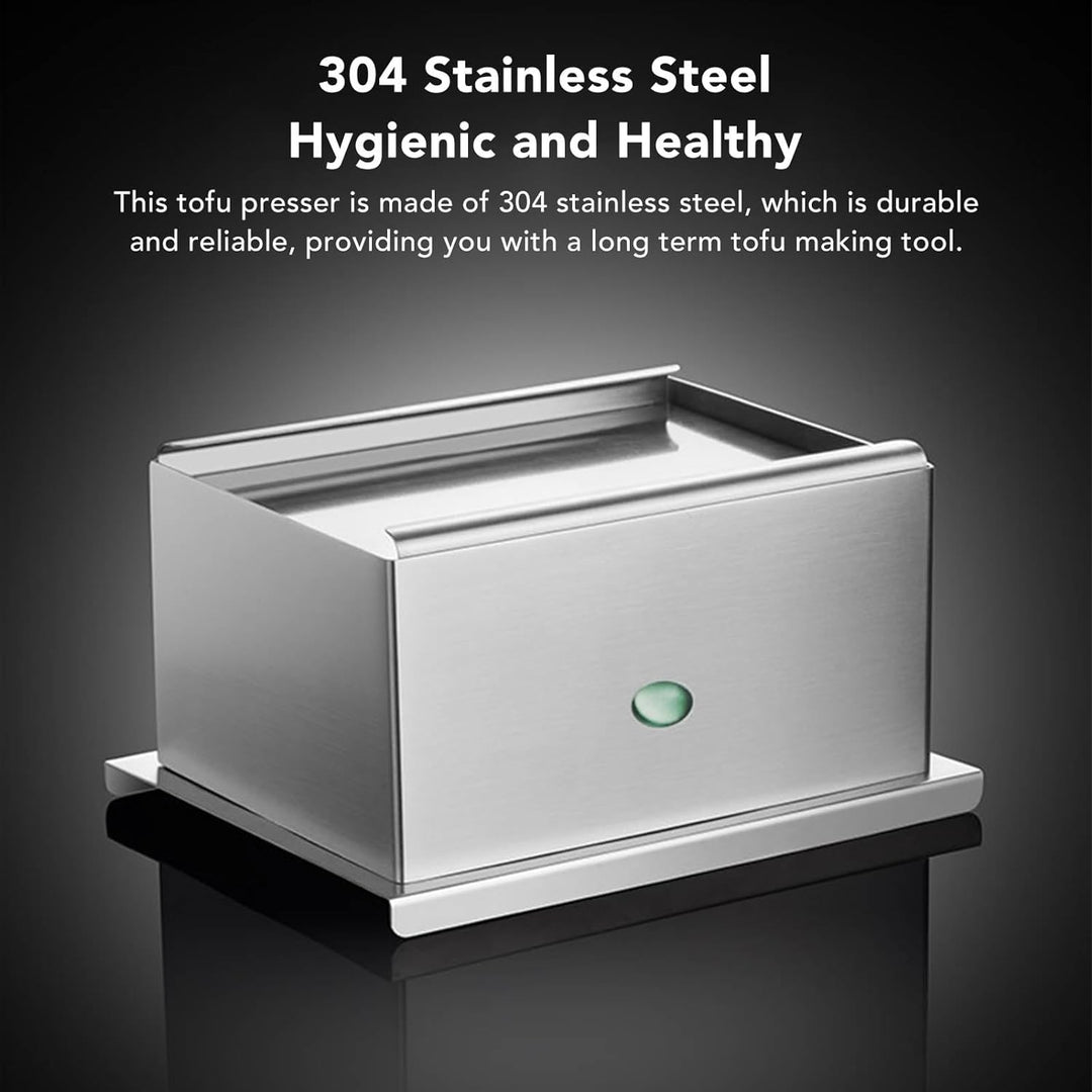 Tofu-Presse, Multifunktional, 304 Edelstahl, DIY, Haushalt, Verstellbar, Tofu-Presse, Leicht zu Rein
