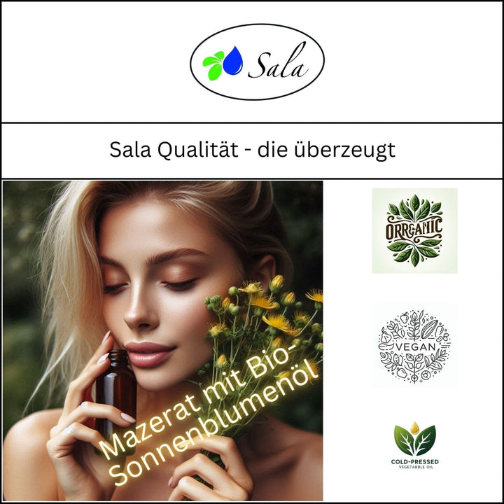 Sala Johanniskrautöl hypericinfrei BIO (500 ml Glasflasche) 500 ml (1er Pack), 500 ml (1er Pack)