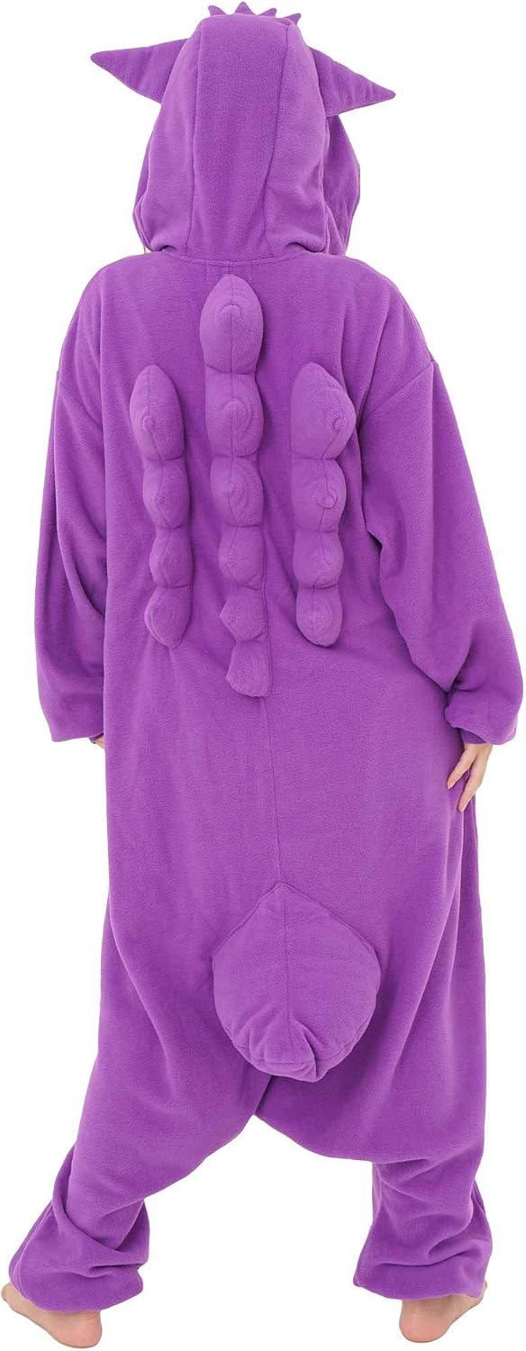 Gengar Pokemon Kigurumi Onesie Einheitsgrösse, Einheitsgrösse