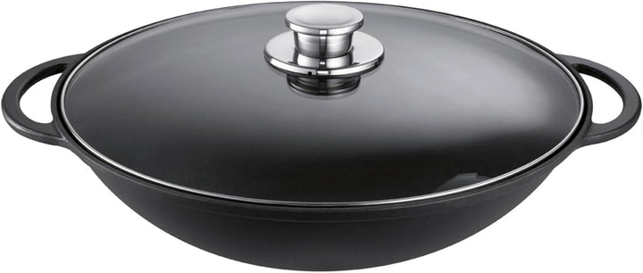 Schulte-Ufer 1662-36 s Wok Rustika 36 cm, schwarz