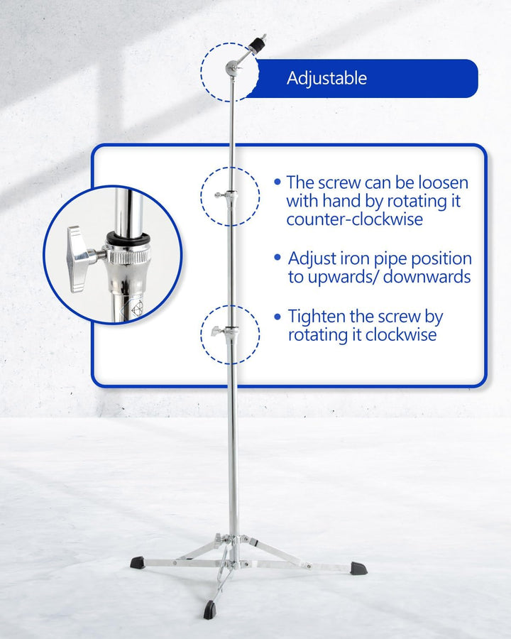 Dixon PSY-P0 Light Weight Flat Base Cymbal Stand