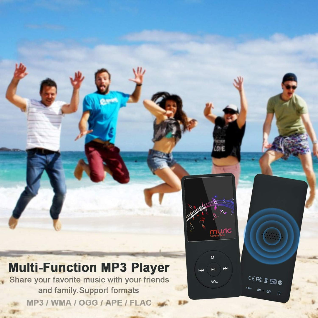 COVVY 8GB Tragbare MP3 Musik Player, Support bis zu 64GB SD Speicherkarte, Lossless Sound HiFi MP3 P