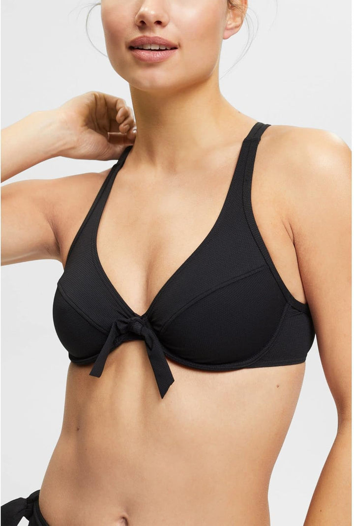 ESPRIT Damen Hamptons Beach Ay RCS Uw.Bra Bikini, Schwarz
