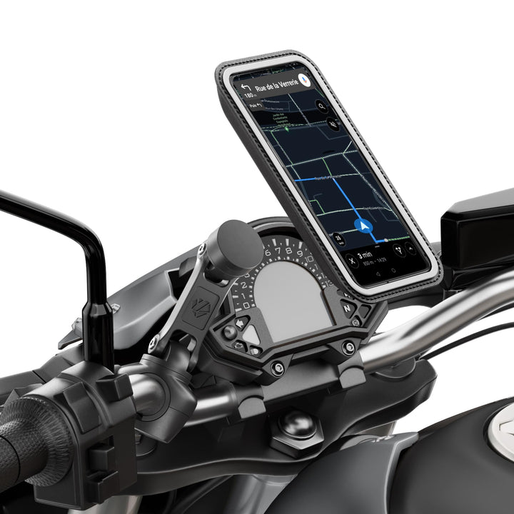 Shapeheart französische Innovation, magnetische Motorrad-Telefonhalterung Pro mit Gelenkarm und abne