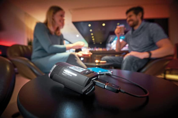 Trelock 760 I-Go Vision+LS 720 Reego Beleuchtungsset, schwarz, One size