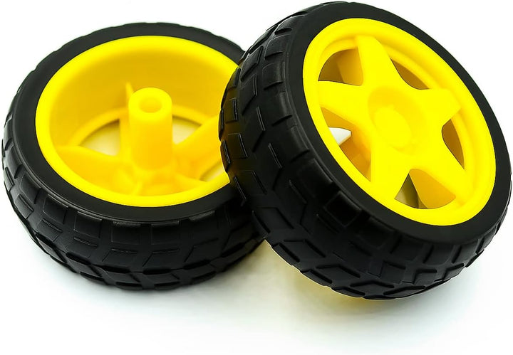 DollaTek 2WD Smart Robot Car Chassis Kit mit Speed Encoder Battery Box für Kids Teens DIY