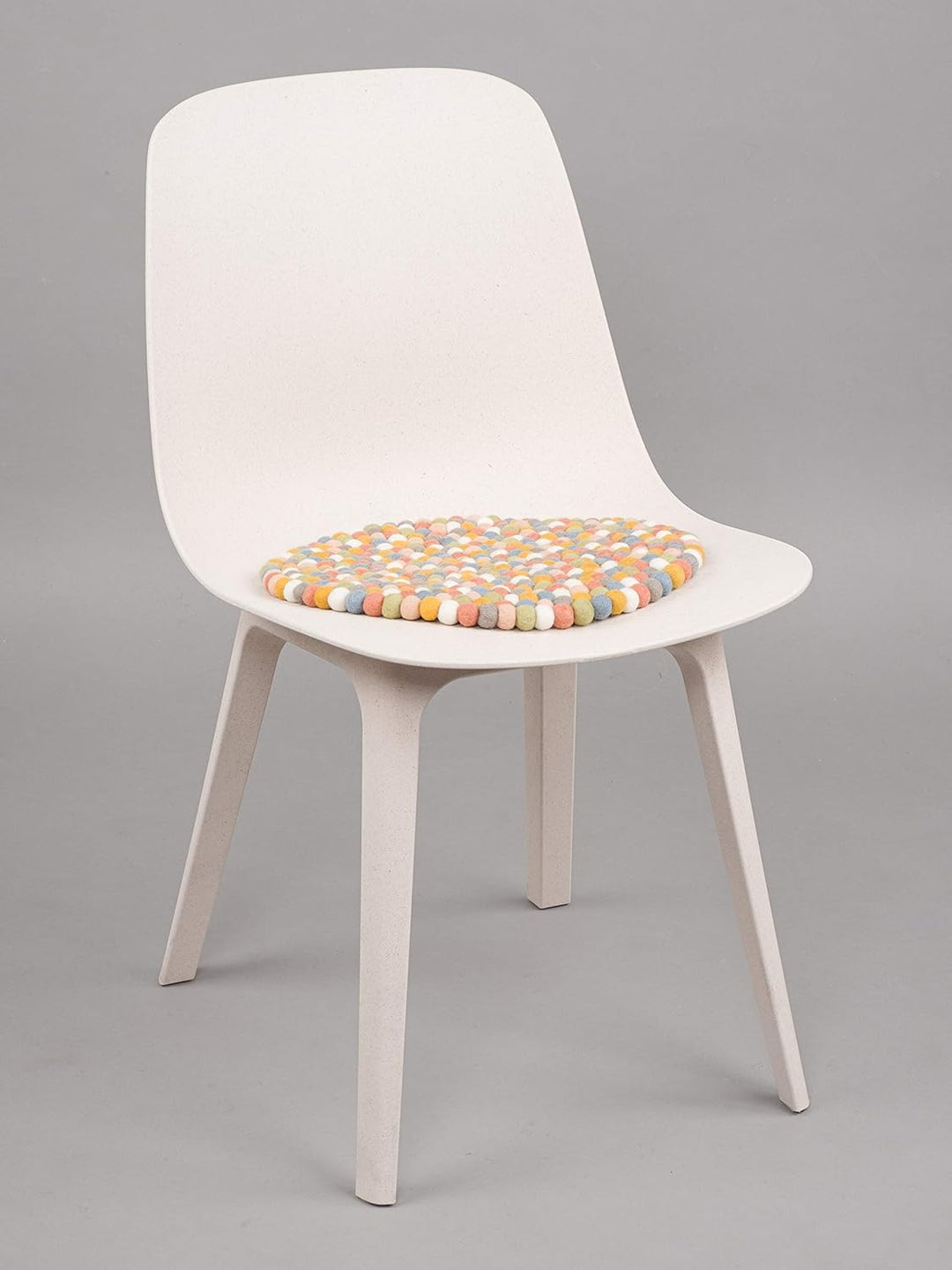 myfelt Liese Sitzauflage, Filzkugel, Wolle, rund 36 cm, Liese