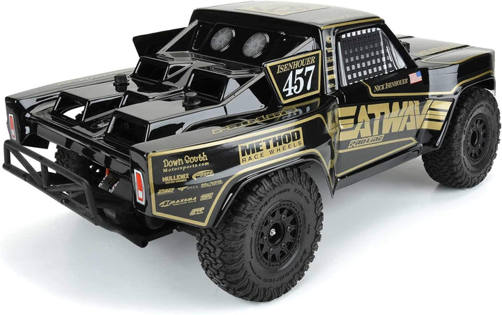 1/10 Pre-Cut 1967 Ford F-100 Heat Wave Black Body: Short Course