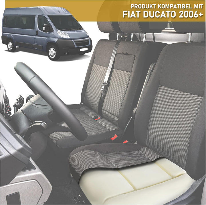 CHROMEMASTER - Kompatibel mit Fiat Ducato 2006+ | Schaumstoff für den Autositz, Sitzschaum für die S