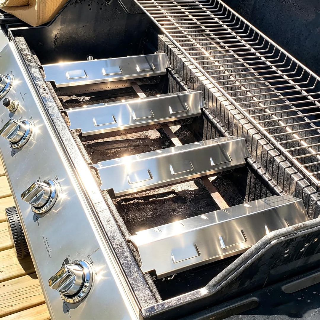 GFTIME 37cm Heizplatte Porzellan Stahl für Enders Boston 3k Turbo, Outback Meteor, Barbecook, Outbac