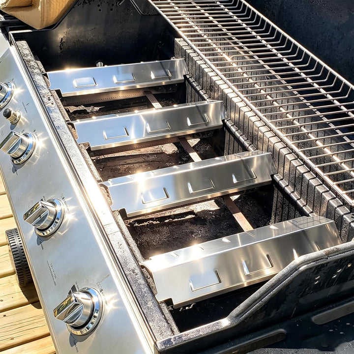 GFTIME 37cm Heizplatte Porzellan Stahl für Enders Boston 3k Turbo, Outback Meteor, Barbecook, Outbac