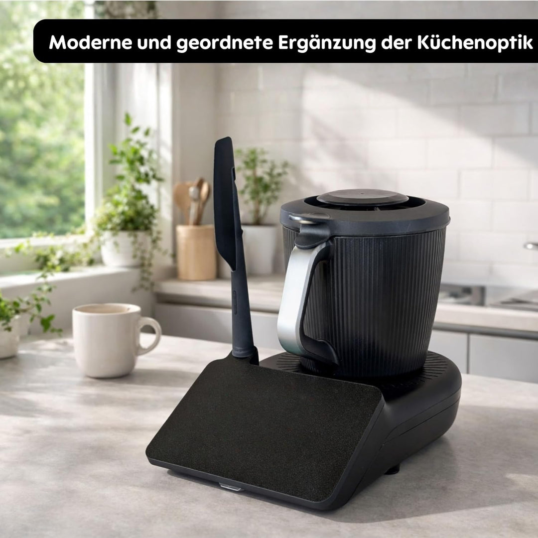 Displayschutz für Thermomix TM7 Vorwerk – Displayabdeckung mit Spatelhalter Zubehör Gadget für Therm