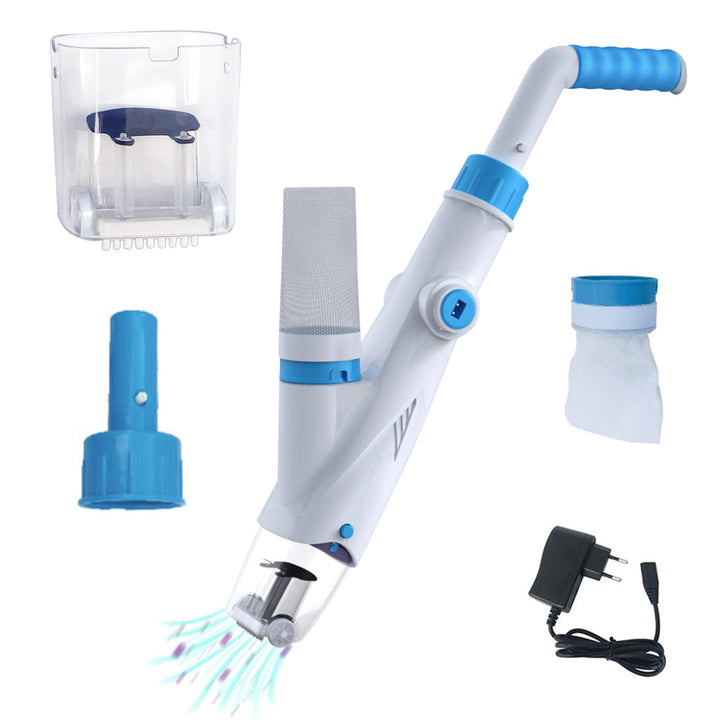 well2wellness Pool Elektrosauger AquaJack 121 | Spa Elektrosauger | Handsauger | Bodensauger | Einfa