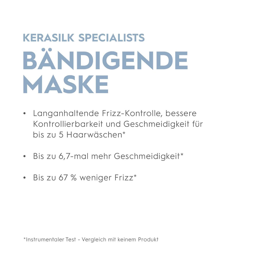 Kerasilk Specialist, Bändigende Haarmaske für widerspenstiges und krauses Haar, 500ml 500 ml (1er Pa