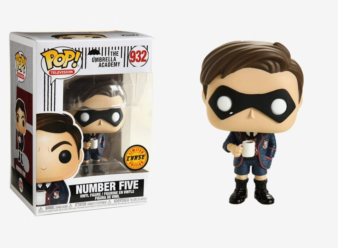 Funko POP! TV The Umbrella Academy Number Five 3.75" Chase Variant Vinyl Figure
