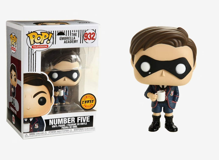 Funko POP! TV The Umbrella Academy Number Five 3.75" Chase Variant Vinyl Figure