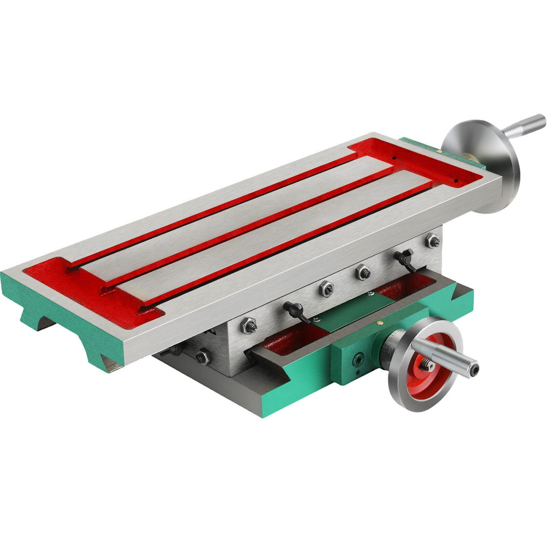 Metall X/Y Kreuztisch Frästisch für Ständerbohrmaschine Oberfräsen 450 * 170mm Präzision &amp; Haltbarke