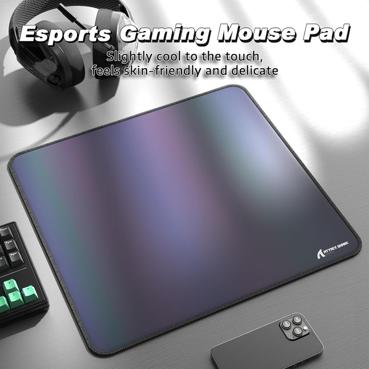 ATTACK SHARK CM03 Esports-Gaming-Mauspad, Grosses Mauspad Mit Wasserabweisender Beschichtung, Stark