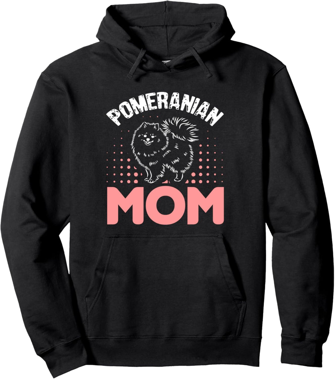 Niedlicher Pomeranian-Welpe Doggy Moms Dads Dog Fan Pullover Hoodie