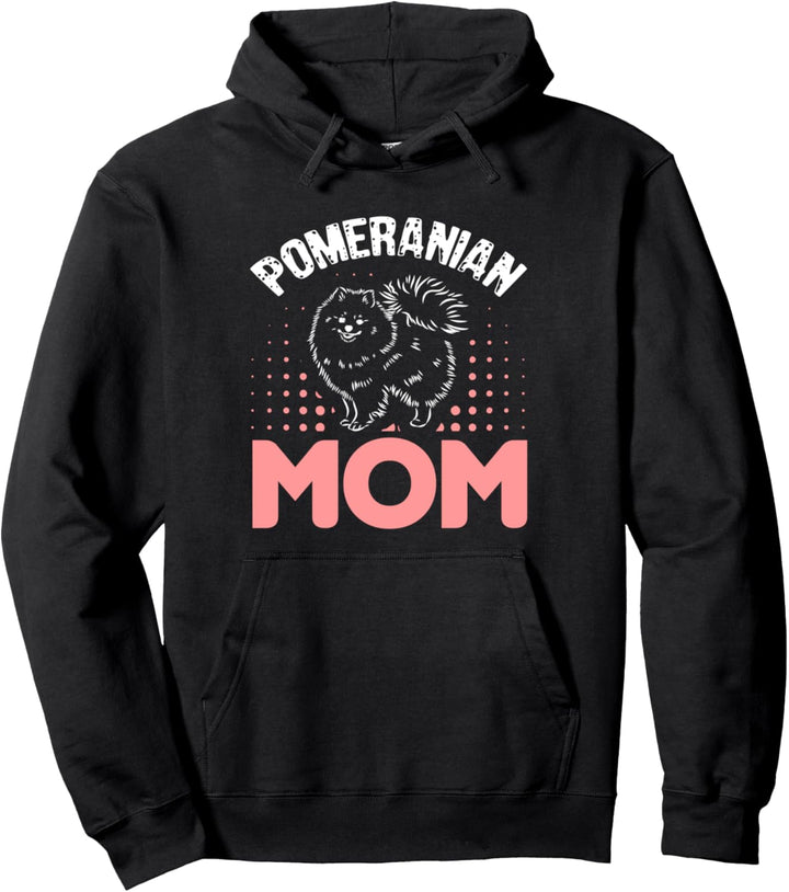 Niedlicher Pomeranian-Welpe Doggy Moms Dads Dog Fan Pullover Hoodie