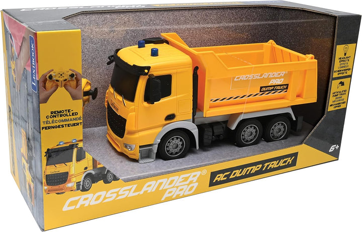 Lexibook, Crosslander® pro RC Dump Truck, Ferngesteuerter Muldenkipper, Lichteffekte, Kipper, wieder