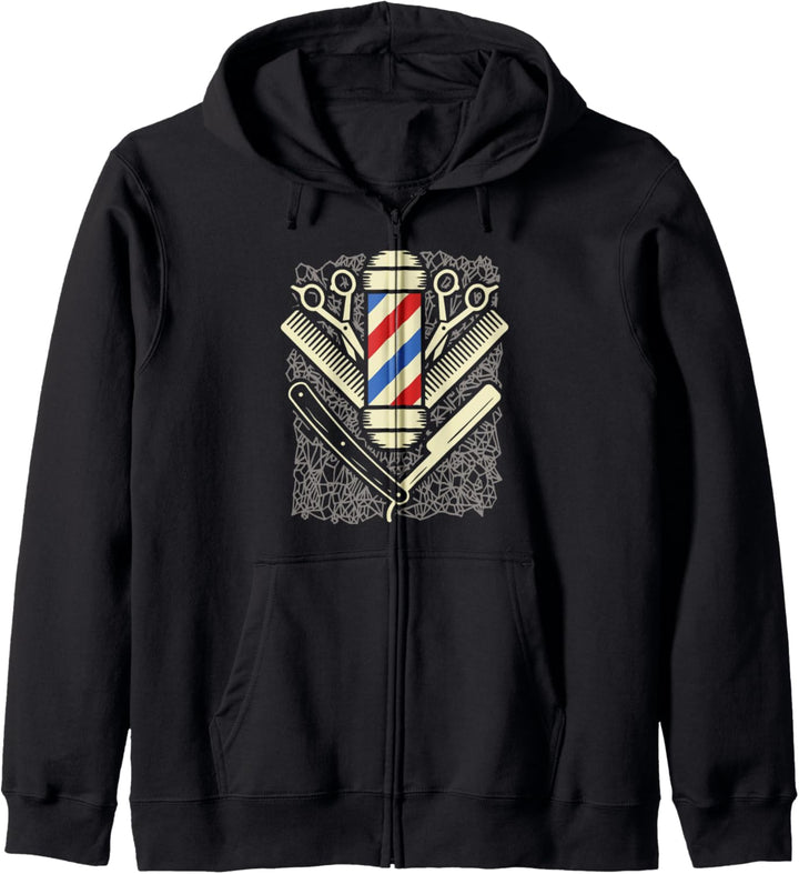 Friseur und Barber Kapuzenjacke