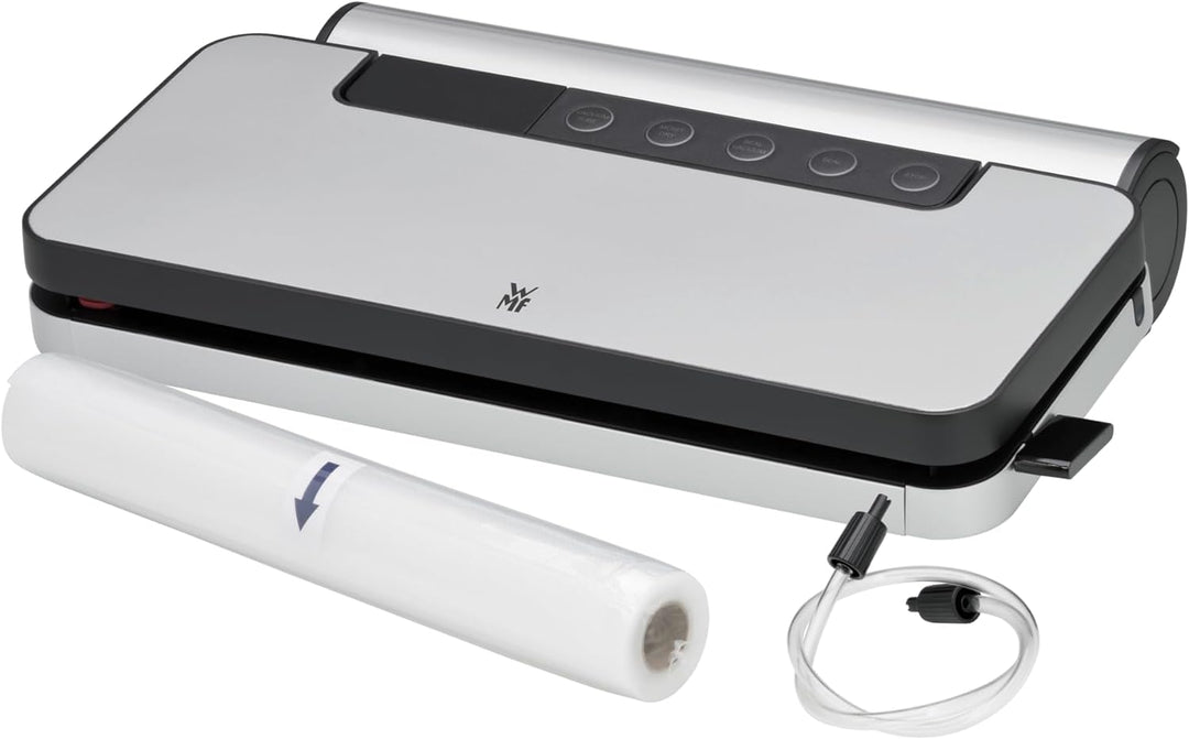WMF Lono Vakuumierfolie 2 Rollen, Vakuumrollen für Vakuumiergerät, 600 x 30 cm, 4 lagige Folie, stru