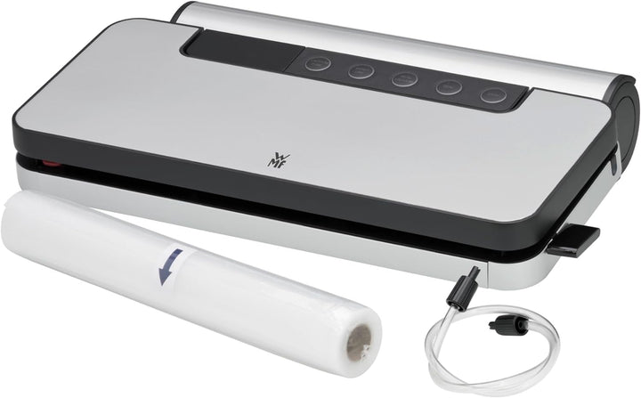WMF Lono Vakuumierfolie 2 Rollen, Vakuumrollen für Vakuumiergerät, 600 x 30 cm, 4 lagige Folie, stru