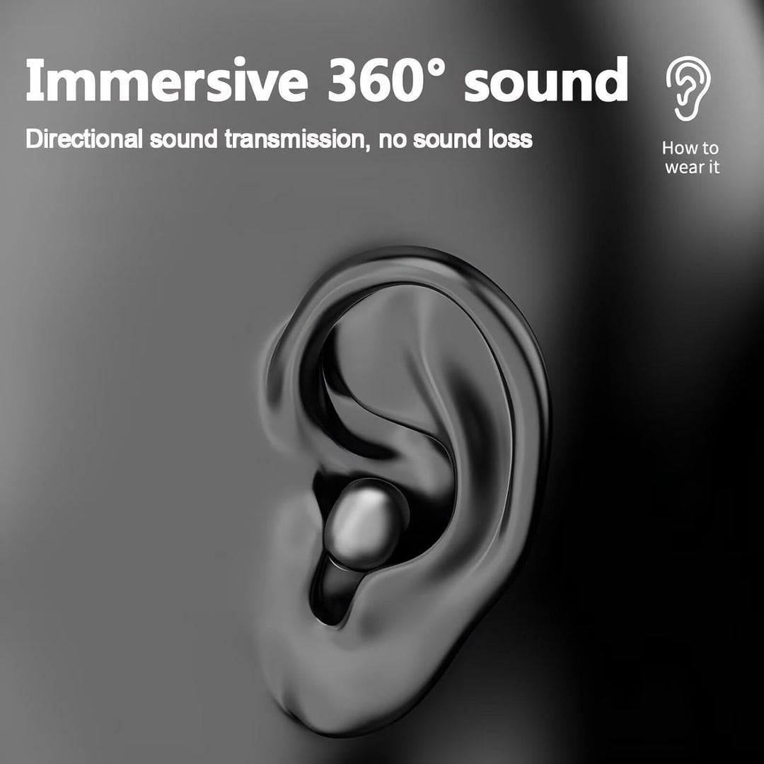 Unsichtbare Kopfhörer Mini in Ear Kopfhörer Bluetooth Schlafkopfhörer Seitenschläfer Schlaf Kopfhöre