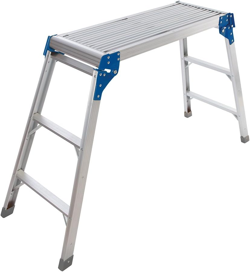 Silverline - Arbeitsplattform 800 mm (537366) 1 Silber, 1 Silber