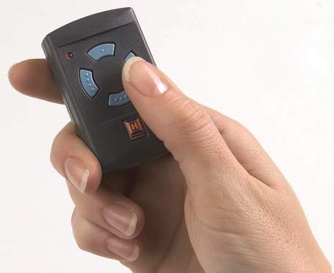 Hörmann Handsender HSM 4, Frequenz 868,30 MHz, Sender für Garagentore mit 4 Tasten, Batterietyp: 12