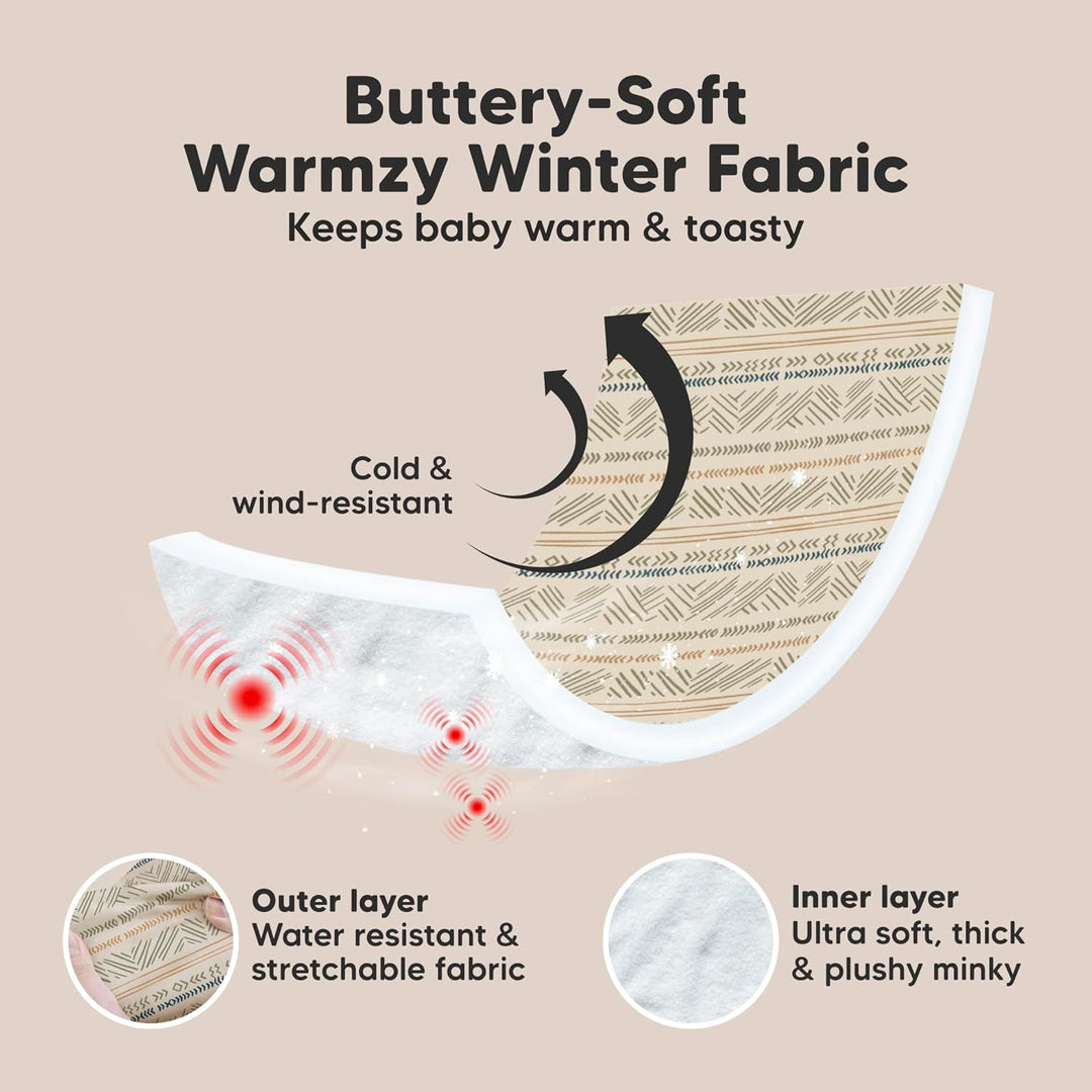 Autositzbezug für Babys - Baby Sitzbezüge für Frühling, Herbst, Winter - Universelle Stretch Fit Bab