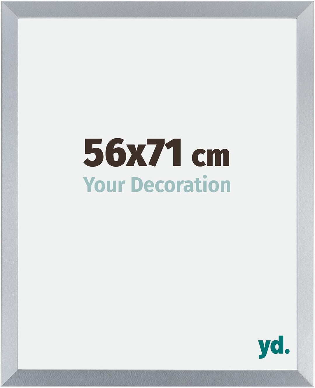 yd. Your Decoration - Bilderrahmen 56,00x71,00 cm - Bilderrahmen aus MDF mit Acrylglas - Antireflex