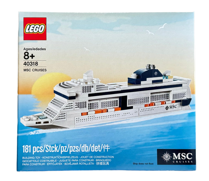 LEGO System Item 40318 MSC Cruises Limited Edition Kreuzschiff