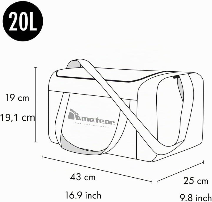 meteor 20 40 L Sporttasche - Kinder Badetasche Herren schwimmtasche Schultertaschen Reisetasche Urla